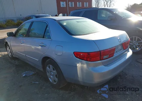 2005 Honda Accord 2.4 Lx из США, поврежденный, VIN 1HGCM55495A046407